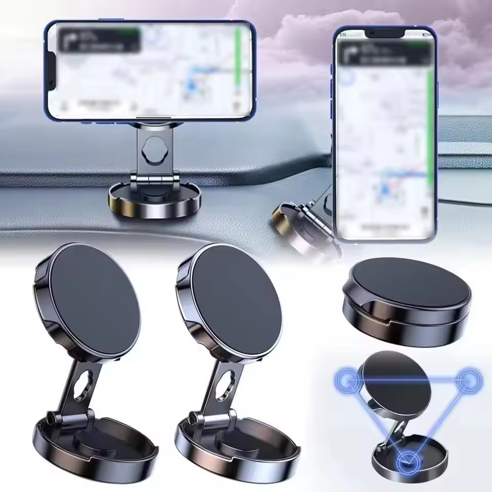Phone Accessories Magnetic - Strong Magnetic Mobile Phone Stand 720°