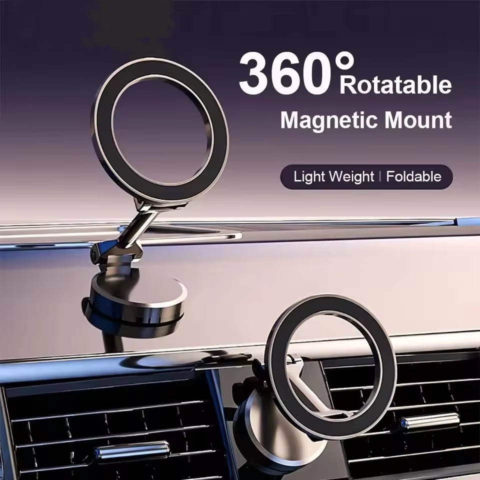 Phone Accessories Magnetic - Foldable Magnet Car Mobile Phone Holder
