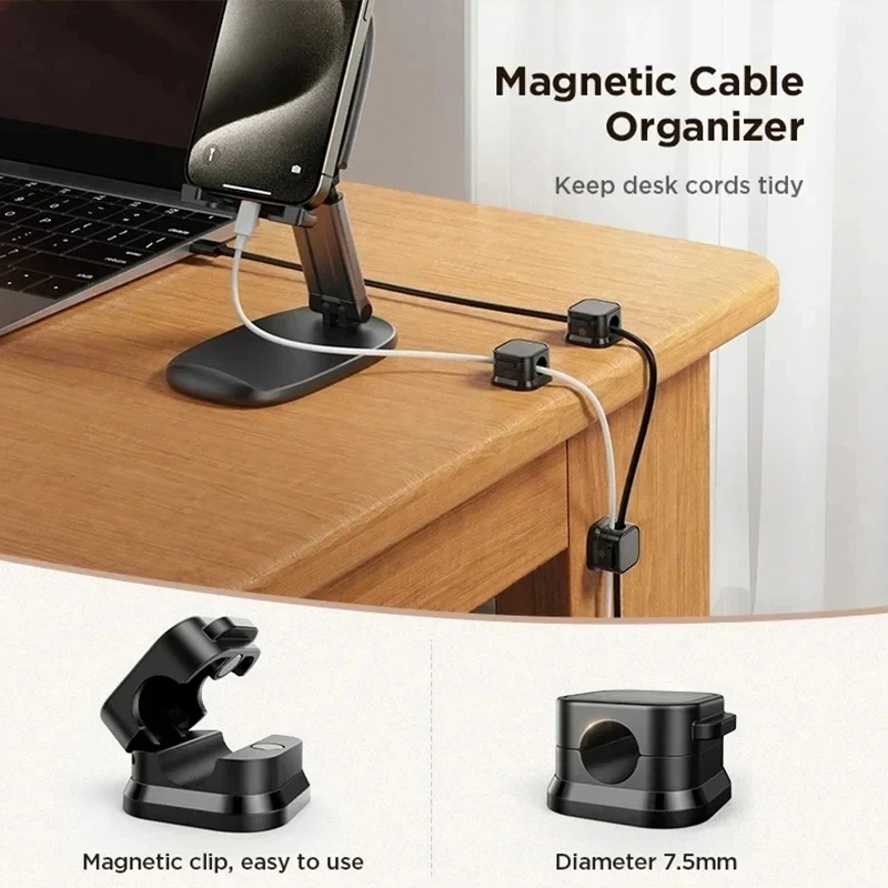 Magnetic Cable Clip Cable Hold - огляд і ціна Cable Organizer Magnetic
