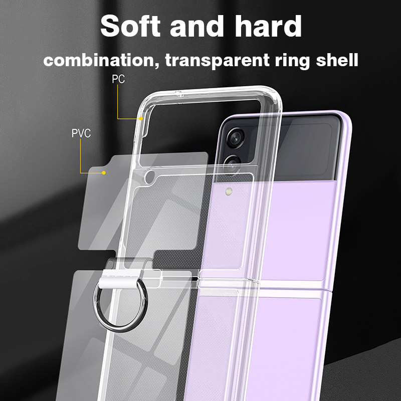 Shockproof Transparent Case Fo - огляд і ціна Phone Ring Holder