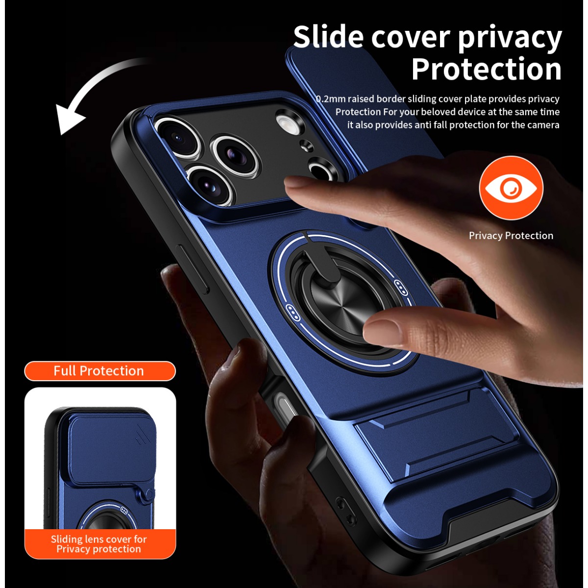 Luxury 360 Rotating Magnetic R - огляд і ціна Phone Ring Holder
