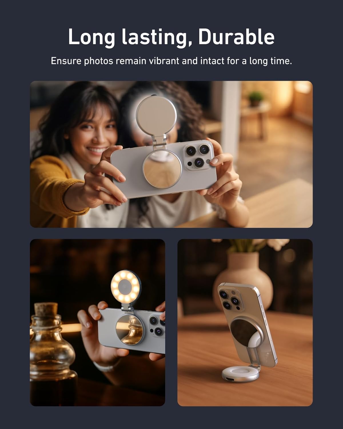 Magnetic Selfie Light Kit Port - огляд і ціна Phone Accessories Kit