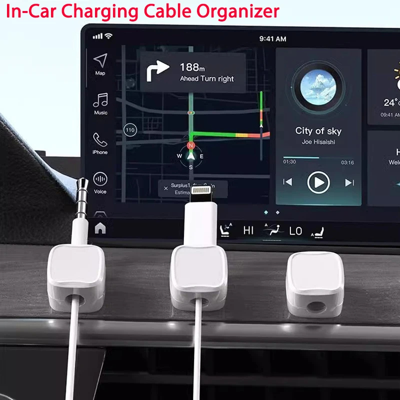 Magnetic Cable Clip Cable Hold - огляд і ціна Cable Organizer Magnetic