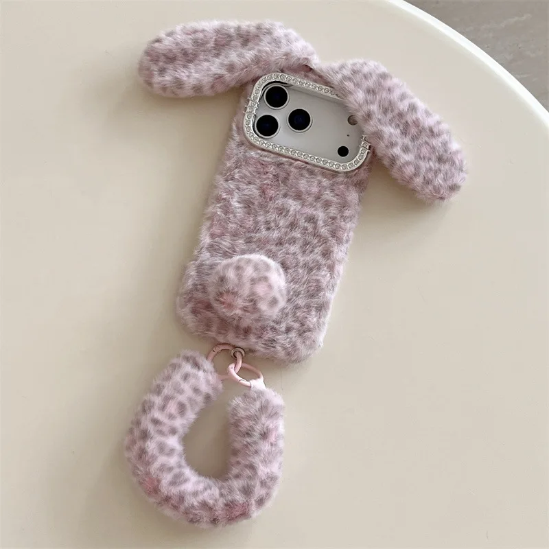 Cute Cartoon Leopard Print Rab - огляд і ціна Apple Iphone 15 Pro Max