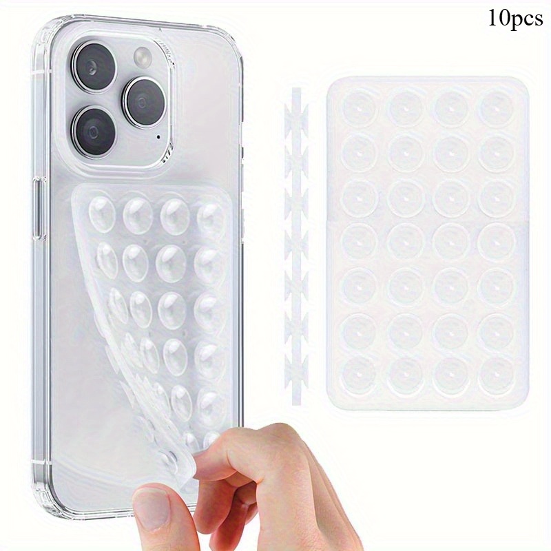 10Pcs Double-Sided Silicone Su - огляд і ціна Phone Accessory