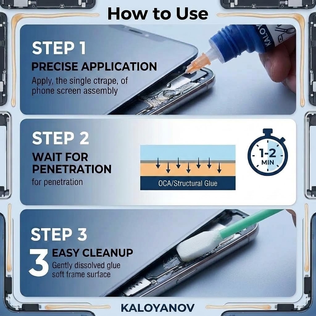 Mobile Phone Screen Glue Remov - огляд і ціна Phone Accessories Kit
