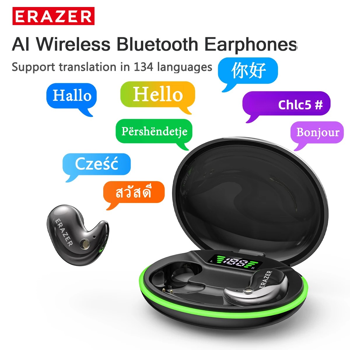 EARZER XF58 In-Ear Bluetooth H - огляд і ціна Wireless Earbuds Case