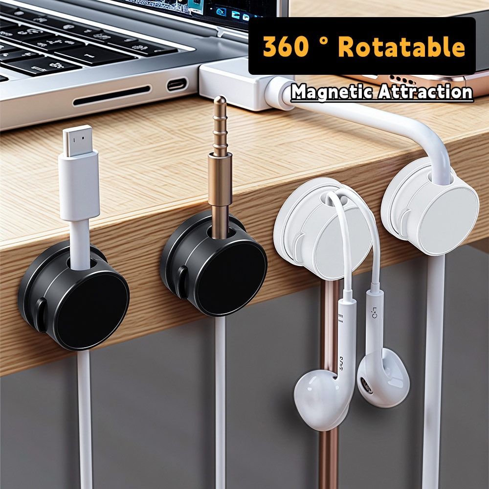 1/6PCS High Quality 360 Degree - огляд і ціна Cable Organizer Magnetic