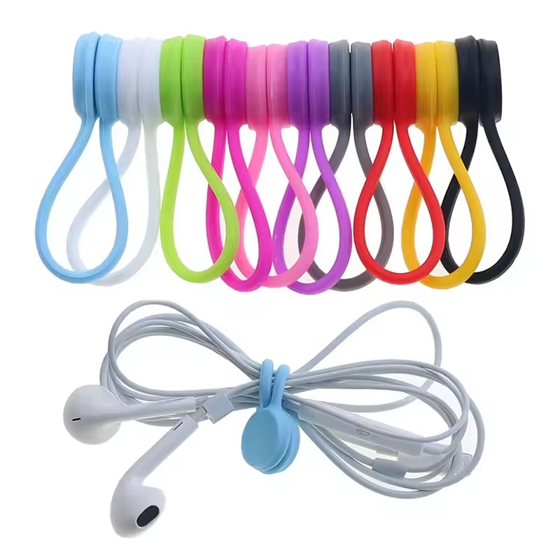 Magnetic Silicone Cable Ties,  - огляд і ціна Cable Organizer Magnetic