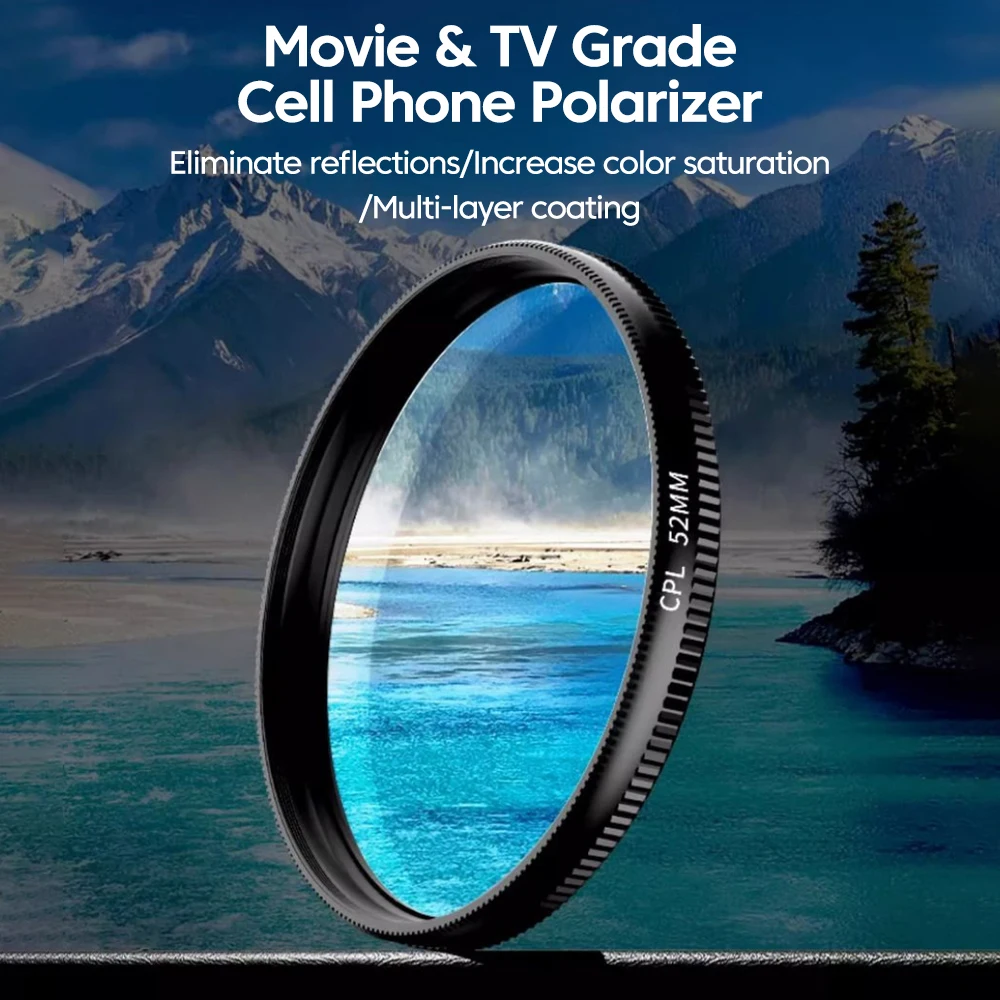 New 52mm CPL Mobile Phone Lens - огляд і ціна Phone Accessories And Electronics